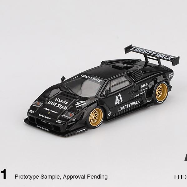MINIGT1/64 1081兰博基尼康塔什LamborghiniCountach合金静态模型