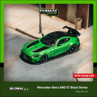Tarmac Works 1:64梅赛德斯-奔驰AMG GT BlackSeries合金静态模型