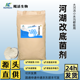 河湖治理剂河道澄清剂河道净化剂人工湿地菌种改底菌黑臭水体治理