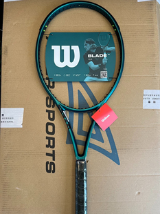 Wilson威尔胜网球拍24新款BLADE V9萨巴伦卡同款专业拍全碳素300g