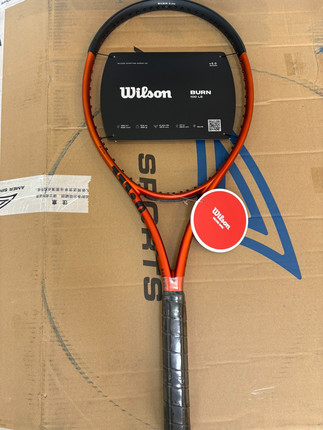 Wilson威尔胜新款BURN V5碳素专业底线型网球拍碳纤维球拍锦织圭