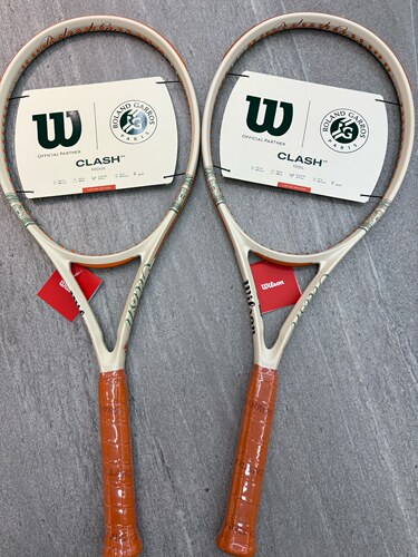 Wilson威尔胜2026新款法网成人碳素奶油拍clash v3 RG专业网球拍