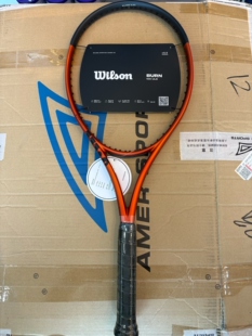 Wilson网球拍BURN V5.0威尔胜新款男女生专业拍全碳素进阶拍260g