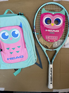 HEAD海德儿童网球拍Boom 小学生25寸专业全碳素训练初学者 送背包