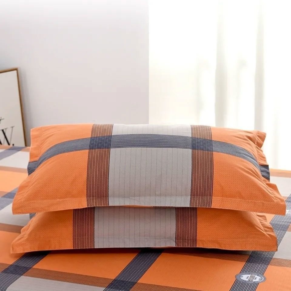 特价枕套一对装48x74cm纯棉整套枕头套成人情侣学生单人全棉冬季