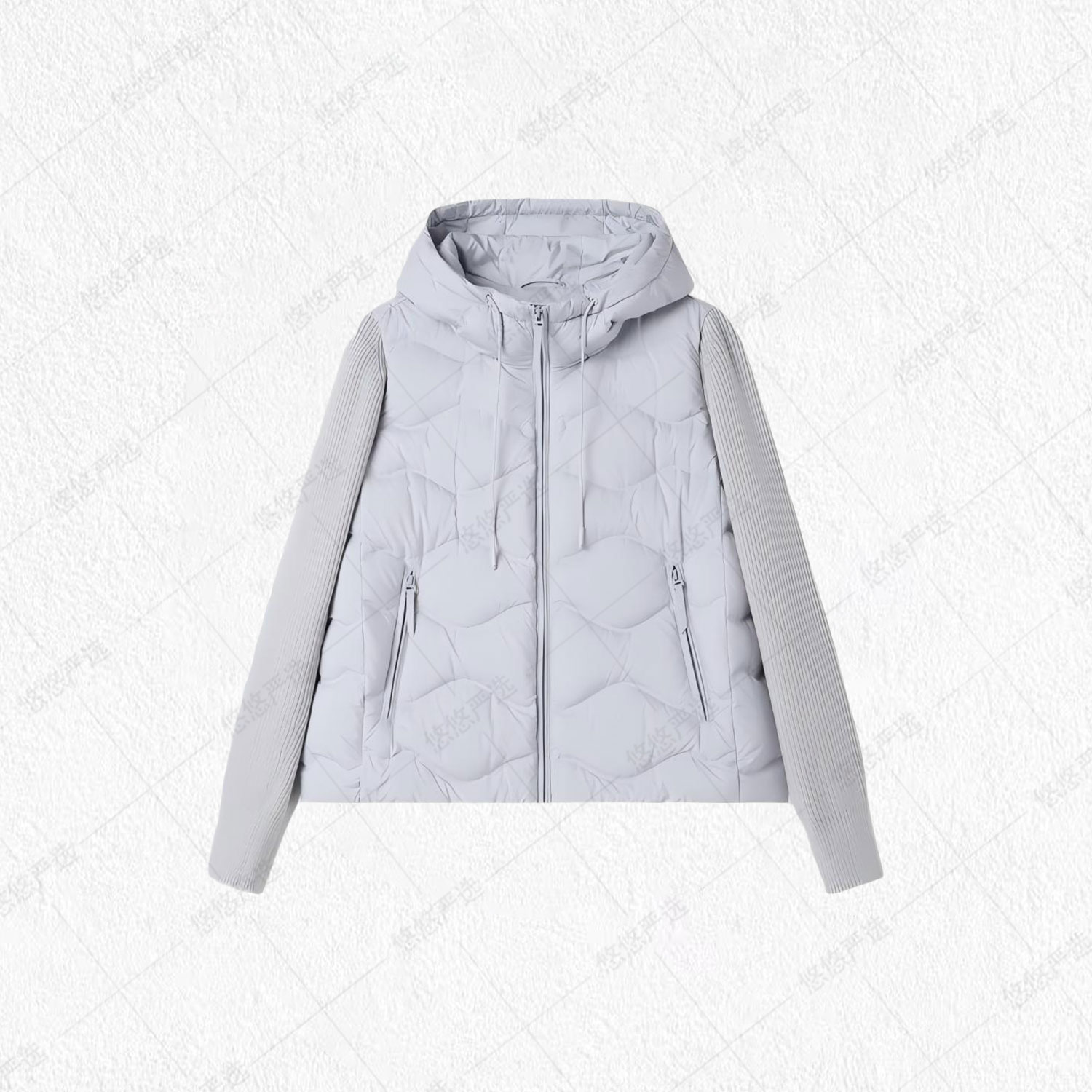 【百某好订单】冬季压胶工艺丨90白鸭绒羽绒服 M32#