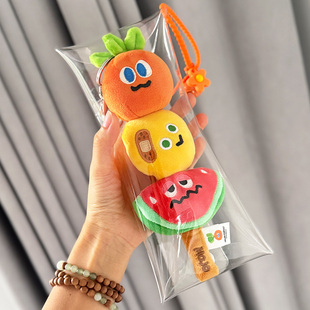 五月天糖葫芦保护套演唱会周边遛娃包青苹果玩偶收纳包透明防尘袋