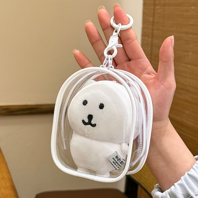 自嘲熊chiikawa外出包痛包10CM棉花娃娃用遛娃包仓包保护防尘收纳