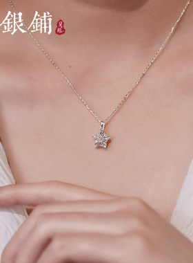足银999星澜项链简约时尚百搭
