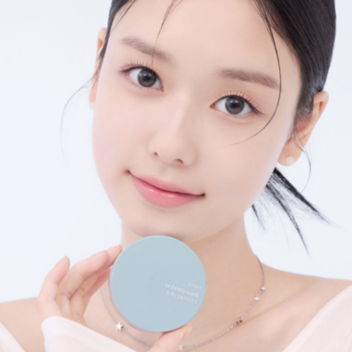 新品 韩国Etude爱丽小屋定妆粉饼膏体去油脂哑光保湿清爽持久定妆