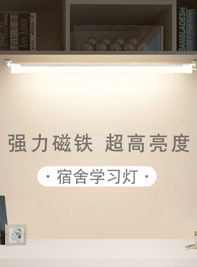 磁吸阅读灯酷毙灯USB灯管大学生宿舍灯书桌台灯学习镜前补光长条