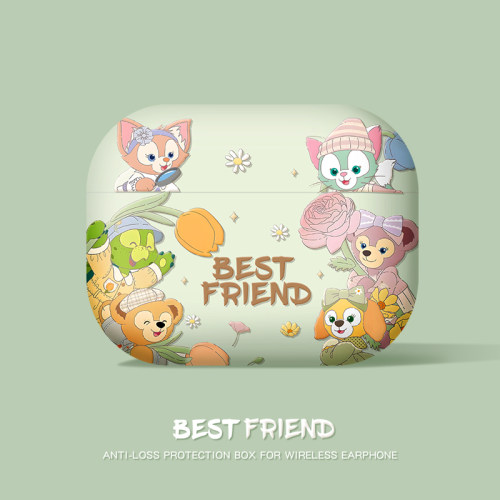 优思顿适用airpods4保护壳airpodspro3套air4高级pro二代第pro3蓝牙ipods四代降噪防摔airpod可爱苹果耳机壳