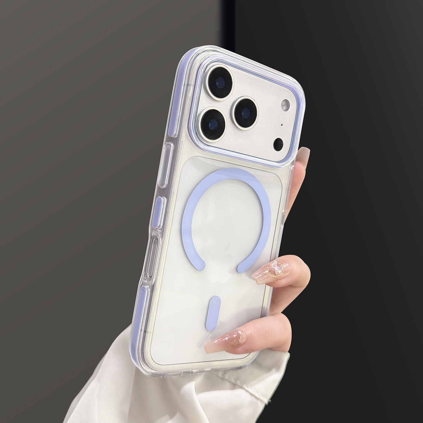 优思顿适用苹果透明手机壳17promax新款iphone16pro磁吸超好看独特15情侣新品超火14pm防摔男女款13高级散热