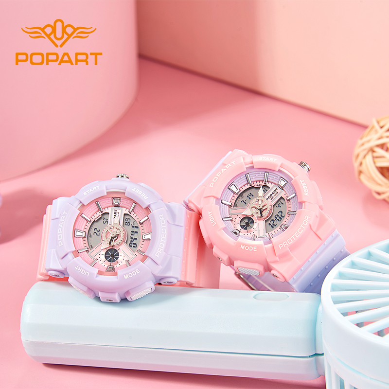 popart气质ins风潮流电子手表