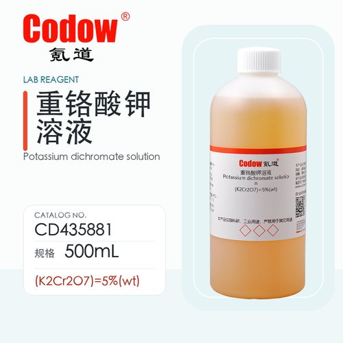 氪道 重铬酸钾溶液 CD435881 (K2Cr2O7)=5%(wt) 500mL