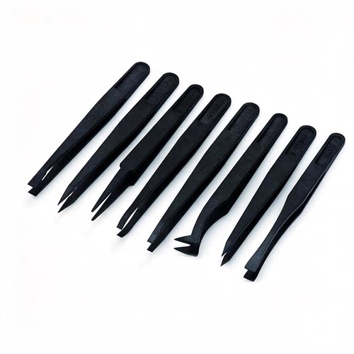 白鲨Biosharp BS-PTZ-UB BS-PTZ-UW WB夹膜塑料镊子套装 黑/白色