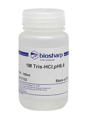 白鲨 Biosharp BL514A 100ml BL514B 500ml 1M Tris-HCl溶液pH6.8