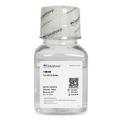 白鲨 Biosharp BL531A TE缓冲液（Tris-EDTA）100ml