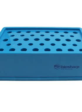 白鲨Biosharp BC027 38孔1.5ml/2ml/0.5ml长方形冰盒178x110x56mm