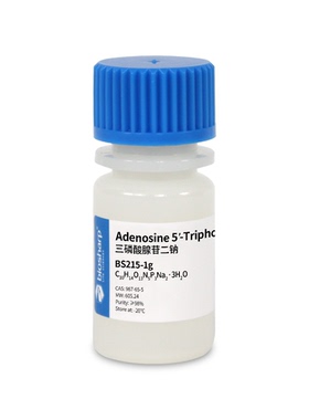 白鲨Biosharp BS215-1g BS215-5g/500g 5-三磷酸腺苷二钠 ATP Na2