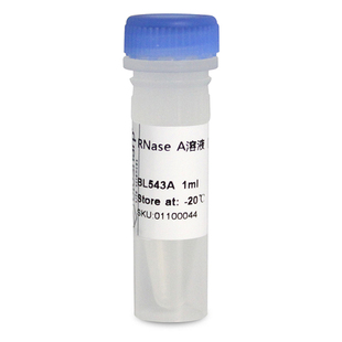 白鲨Biosharp BL543A RNase A溶液（核糖核酸酶 A,10mg/ml） 1ml