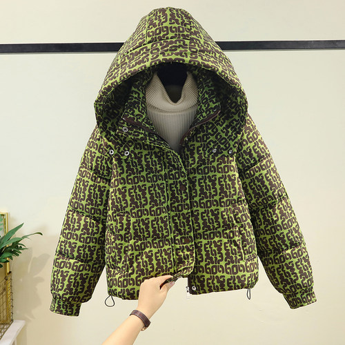 棉服2025冬季外套女新款短款超好看羽绒棉袄洋气加厚宽松活帽棉衣