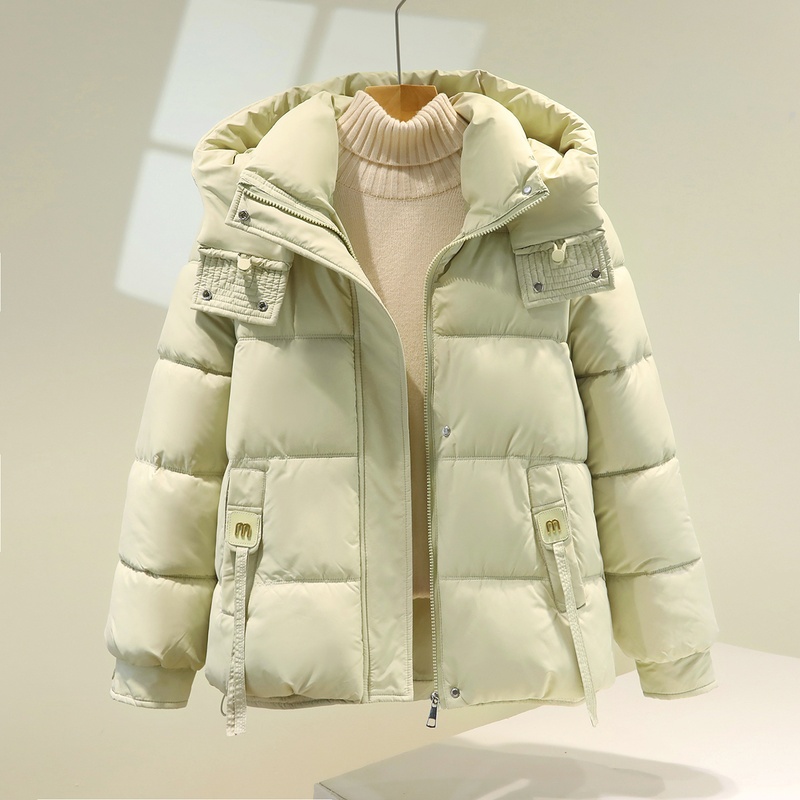 羽绒棉服女冬季2025新款超好看棉衣小个子面包服加厚短款棉袄外套