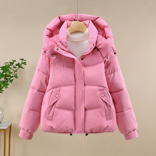 冬季新款韩系羽绒棉服女短款加厚宽松显瘦棉衣外套时尚百搭棉袄潮