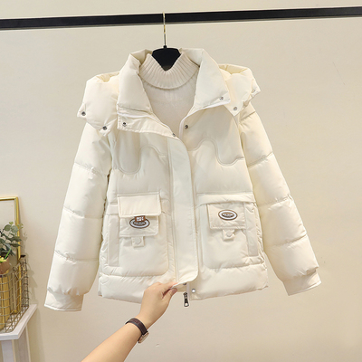 棉衣女短款2024冬季新款宽松加厚羽绒棉服洋气爆款保暖棉袄外套潮