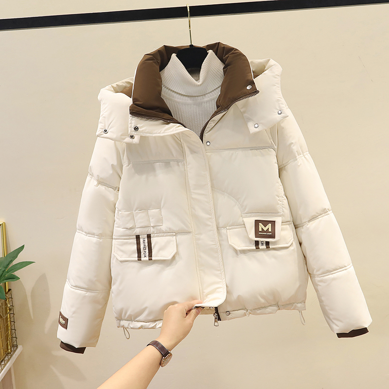 羽绒棉服女2025新款冬季今年爆款棉袄小个子短款宽松加厚棉衣外套