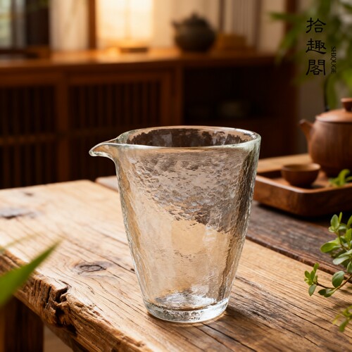 锤目纹公道杯大号日本手工加厚