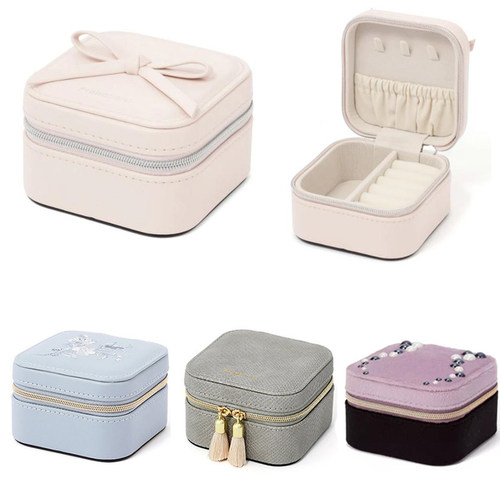 日本Francfranc便携小清新饰品盒