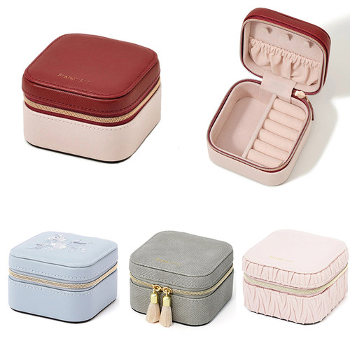 日本Francfranc便携小清新饰品盒