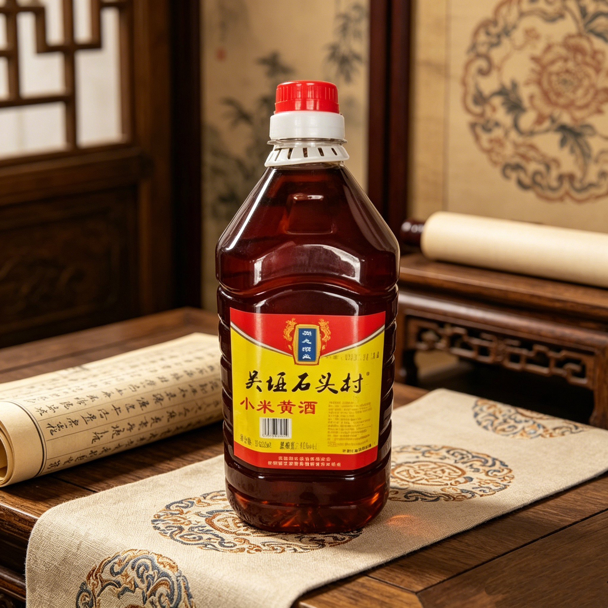 内乡黄酒润之酒业南阳小米黄酒中老年纯粮陈酿 - 实物图
