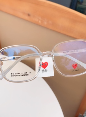 川久PLAYCOMME韩版近视眼镜框女超轻显瘦眼镜架男防蓝光眼镜61049