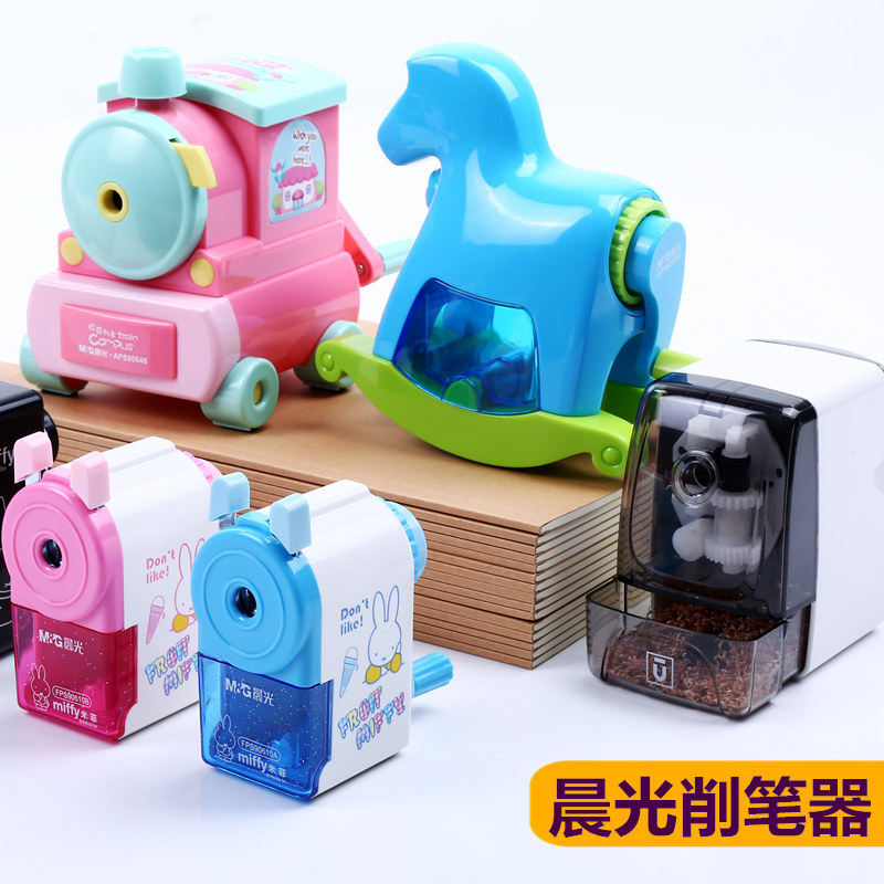 晨光优品卷笔刀小学生铅笔削笔刀器多功能幼儿园儿童手摇包邮自动进铅