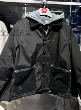 中国李宁盘扣中式棉服外套