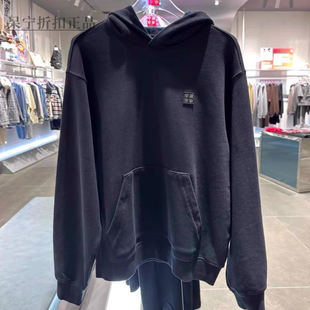 中国李宁vital卫衣男女款 AWDUB27 简约百搭套头连帽卫衣AWDUB33