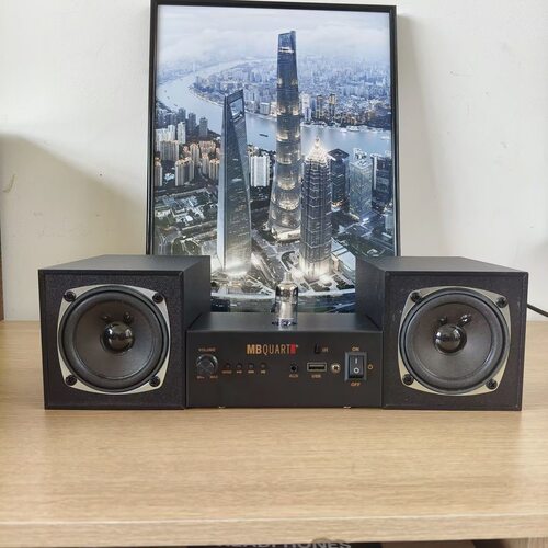 德国MBQUART 胆机功放桌面蓝牙无源音箱HIFI发烧级书架音响套装