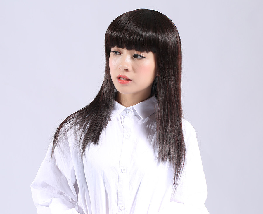 Perruque Long cheveux raides - Ref 2611340 Image 3