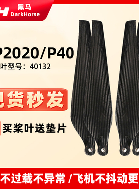 适用极飞XP2020/P40碳纤维桨叶XP-S/XP-T桨尖朝上/朝下螺旋桨配件