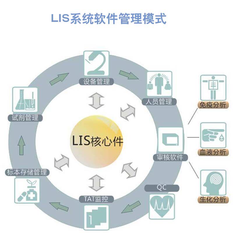 医院化验1. LIS   医院2. PACS 医院体检3.PEI
