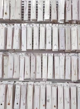 新款特价韩版爆款时尚高品质 三色混批项链女饰品厂家直销