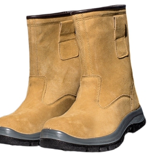 劳保靴男油田鞋高翻毛电焊工安全鞋钢包头防砸防刺穿绝缘防臭吸u.