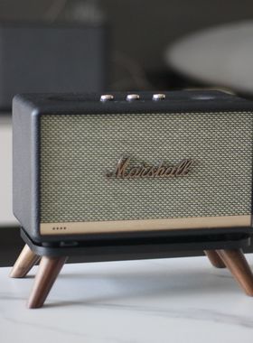 适用马歇尔Wobunrnll/acton/Stanmore避震台式实木桌面音响支架