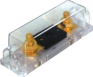 保险丝座 含保险丝片 盒 汽车改装 80A100A150A 透明防水 房车改装