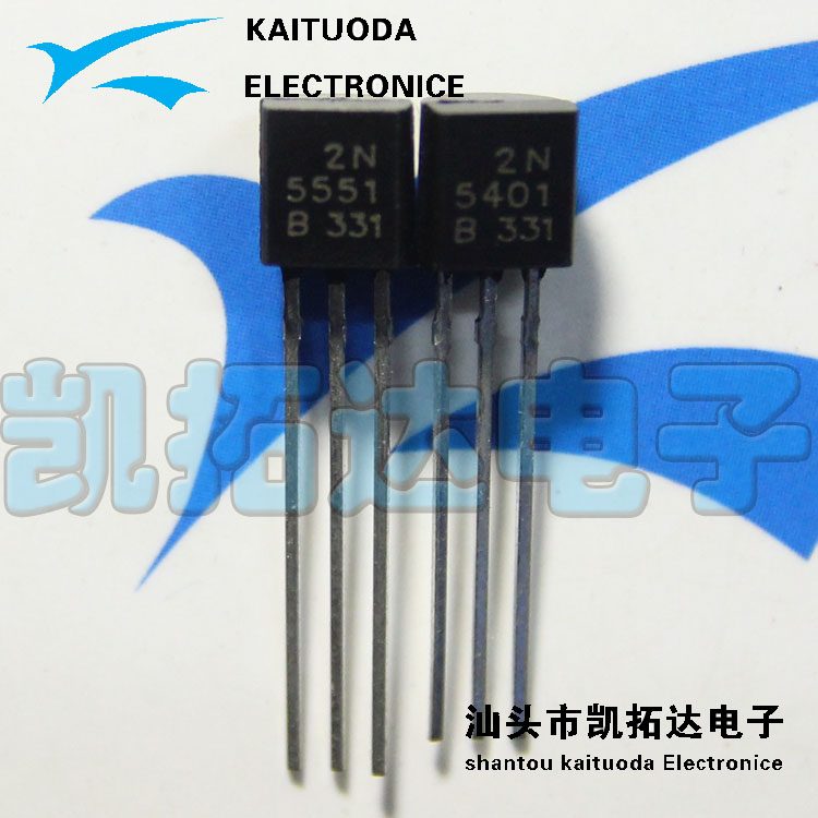 【凯拓达电子】全新原装 2N5551 2N5401 音频功放对管