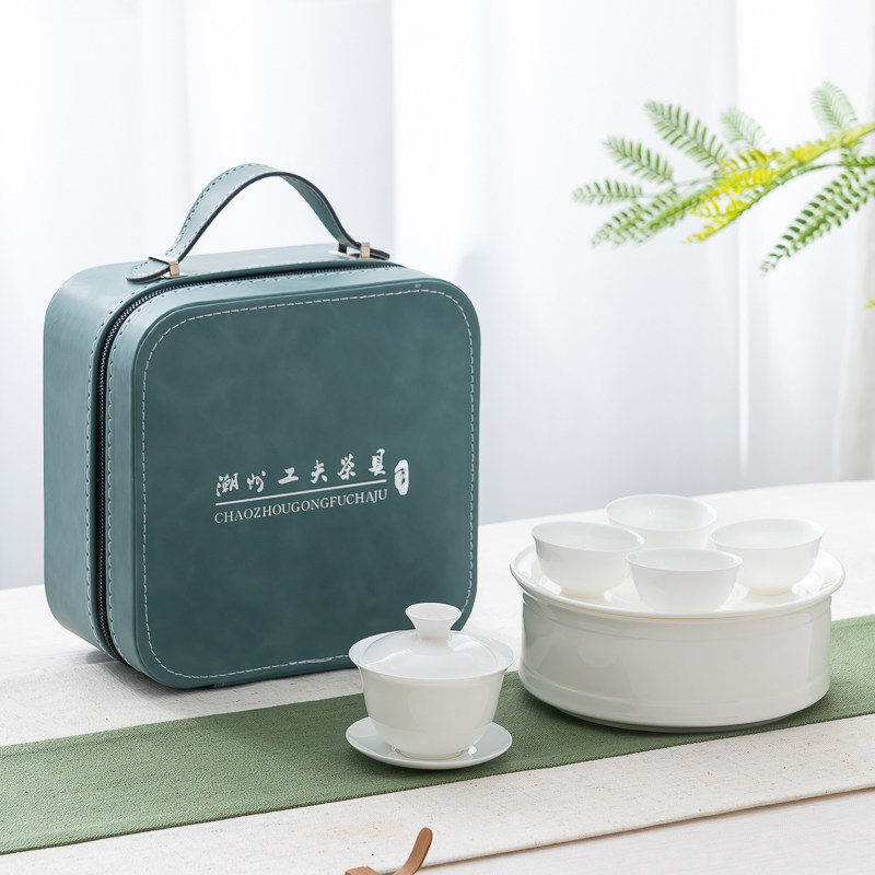 骨瓷旅行茶具潮汕功夫茶具