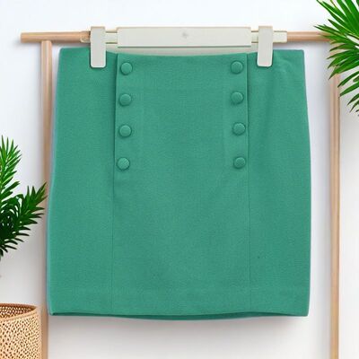 夏季新款纯色修身显瘦半身短裙