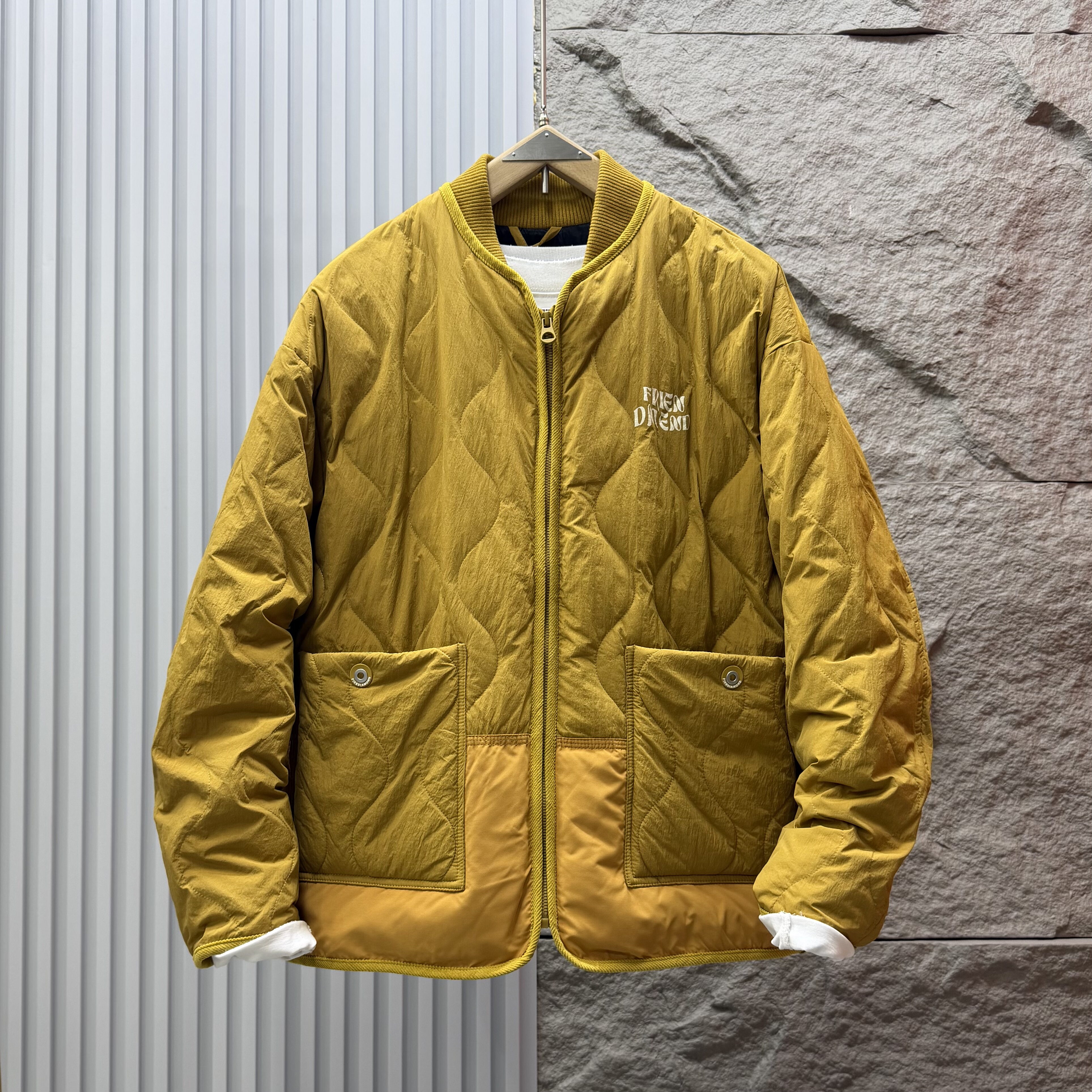 冬季新款90白鸭绒轻薄羽绒服网红同款葫芦纹立体拼接裁剪棒球服潮